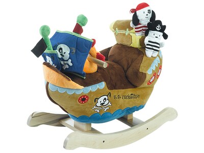 Rockabye Ahoy Doggie Pirate Ship Rocker