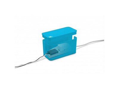 Mini boîte de connexion de Bluelounge - bleu