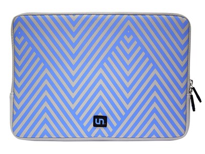 Housse en néoprène Uncommon pour MacBook de 15 po - Lignes bleues froides