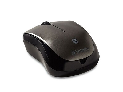 Verbatim Bluetooth Wireless Tablet Multi Trac Blue LED Mouse - Gold and Black