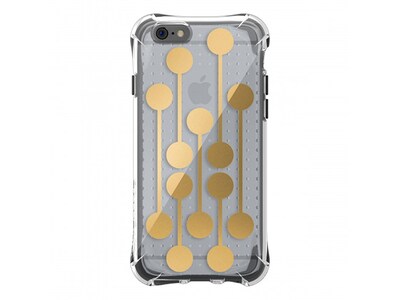 Ballistic Jewel Mirage Retro Case for iPhone 6/6s - Clear & Gold