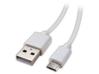 Nexxtech 1.2m (4’) Micro USB Cable - White