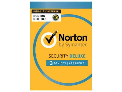Norton Security Deluxe - 3 Devices + Norton Utilities