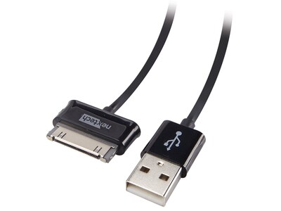 Nexxtech 0.9m (3') Samsung Galaxy Tab 10.1 USB Sync Cable - Black