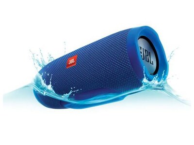 Haut-parleur Bluetooth® portatif et étanche Charge 3 de JBL  - bleu