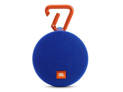 Haut-parleur portatif Bluetooth® CLIP 2 de JBL - bleu