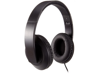 HeadRush HRF 319 Over-Ear Stereo Headphones with In-Line Microphone - Matte Black