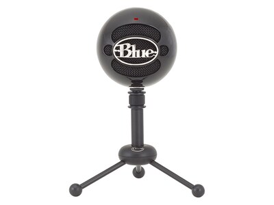Microphone USB Snowball de Blue Microphone - noir brillant