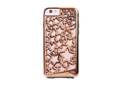 Case-Mate iPhone 6/6s/7/8 Tough Layers Case - Rose Gold Stars