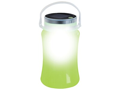 Lanterne solaire en bouteille compressible de Stansport — vert