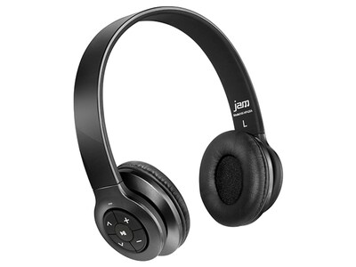JAM Audio Transit On-Ear Bluetooth® Headphones - Black