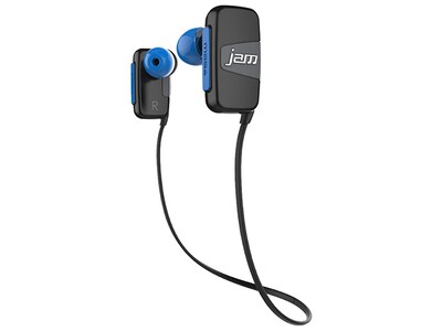 Écouteurs-boutons Bluetooth® Transit Mini de JAMx - Bleu