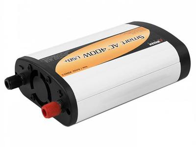 Convertisseur continu alternatif CA 400 W USB+ de Wagan Smart