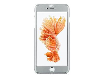 Étui Glass Color de FACE avec Phantom Glass pour iPhone 6 Plus/6s Plus - argent