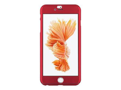 Étui Glass Color de FACE avec Phantom Glass pour iPhone 6 Plus/6s Plus - rouge