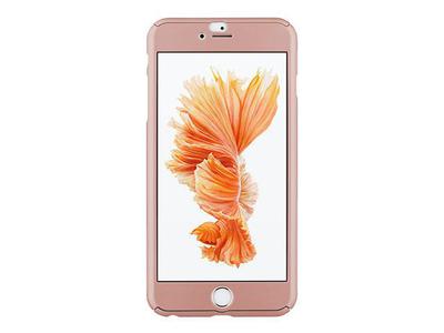 Étui Glass Color de FACE avec Phantom Glass pour iPhone 6 Plus/6s Plus - rose dore
