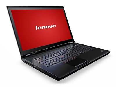 Ordinateur portable ThinkPad P70 de 17,3 po de Lenovo, avec processeur i7-6700HQ d’Intel®, disque dur de de 500 Go, mémoire vive de 16 Go, carte graphique Quadro M600M de NVIDIA et Windows 7 Pro 