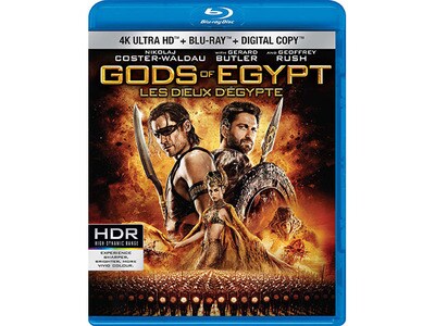 Gods of Egypt 4K UHD Blu-ray