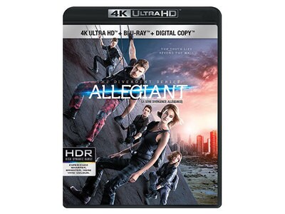 Allegiant 4K UHD Blu-ray