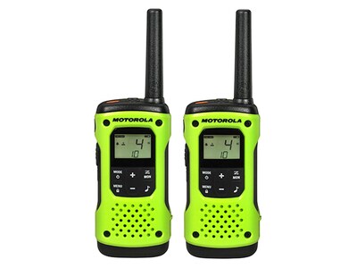 Radios bidirectionnelles Talkabout T600 H20 FRS/GMRS de Motorola — vert