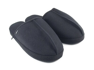 Conair Massaging Slippers for Men Size 9 -10.5 - Black 