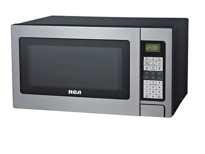 RCA RMW1324 1.3 CU FT Grill Microwave - Stainless Steel
