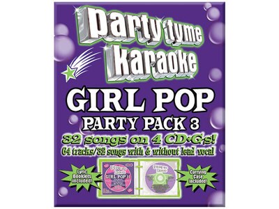 Sybersound Girl Pop Pack 3 Karaoke CD