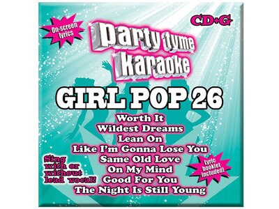 Sybersound Girl Pop 26 Karaoke CD