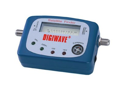 Digiwave Satellite Finder with 4 LED Lights and Compass