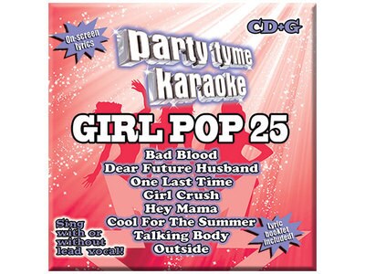 Sybersound Girl Pop 25 Karaoke CD