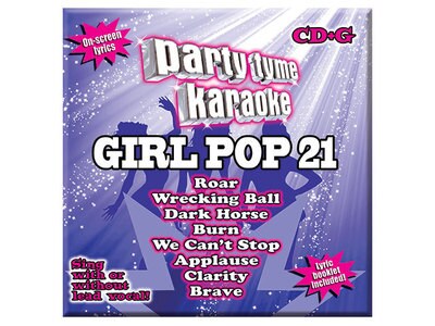 Sybersound Girl Pop 21 Karaoke CD
