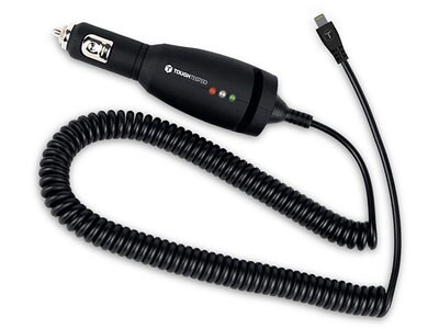 Tough Tested Pro Car Charger with 3.6m (12’) 8-Pin Lightning Connector - Black