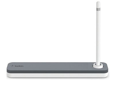 Étui de protection portatif avec support de Belkin pour Stylet Apple Pencil - gris