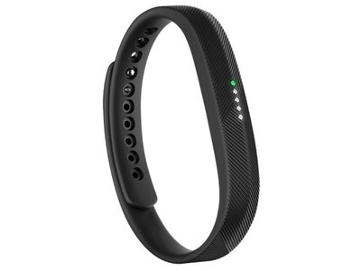 Bracelet sans fil pour l'activité et le sommeil Fitbit® Flex 2 - Noir