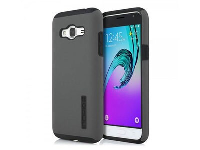 Étui DualPro Incipio pour Samsung Galaxy J3 - Gris et Noir
