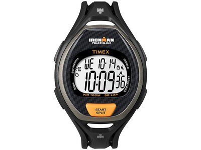Timex® Ironman® Triathlon® 50-Lap Sleek - Black & Grey