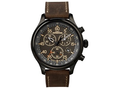 Timex Expedition Field Chronograph Watch - Brown