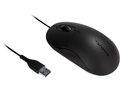 Targus USB Full-Size Optical Mouse - Black