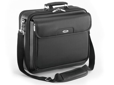 Targus 15.4” Traditional Leather Laptop Case - Black