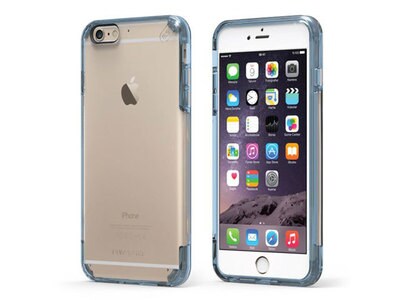 Étui Slim Shell PRO de PureGear pour iPhone 7/8 - Bleu et transparent