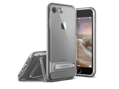 VRS Design iPhone 7/8 Crystal Bumper Case - Steel Silver