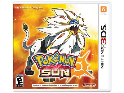 Pokémon Sun for Nintendo 3DS