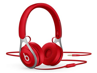 Beats EP On-Ear Wired Headphones with In-Line Controls - Red
