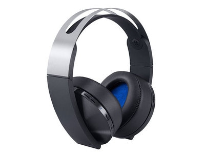 PS4™ Platinum Over-Ear Wireless Gaming Headset - Black & Silver