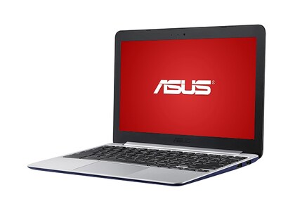 ASUS Chromebook C201PA-DS02 11.6” Laptop with Rockchip RK3288, 16GB eMMC, 4GB RAM & Chrome OS - Navy Blue