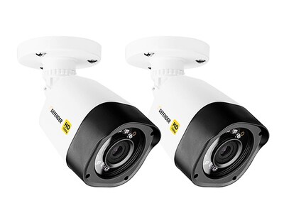 Caméra de sécurité intérieur/extérieur HD 1080p HDCB2 de Defender — ensemble de 2 