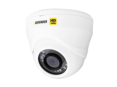 Caméra de sécurité câblée intérieur/extérieur, jour/nuit à l’épreuve des intempéries HDCD1 de Defender  