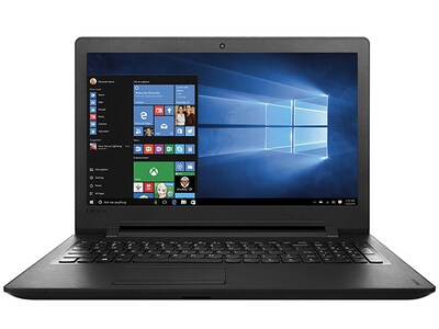 Lenovo Ideapad 110-15IBR 15.6” Laptop with Intel® N3060, 500GB HDD, 4GB RAM & Windows 10 - Black