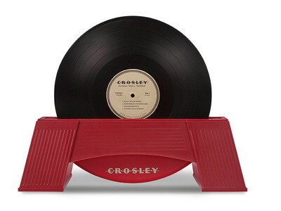 Trousse de nettoyage de vinyles AC1001A de Crosley — rouge