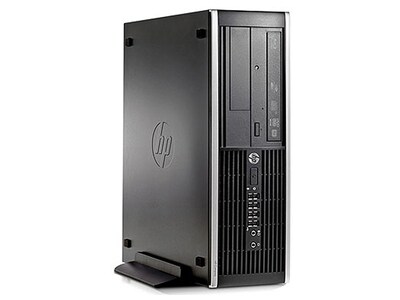 Remis à neuf - Petit ordinateur de bureau Compaq 8200 Elite de HP avec processeur i5-2400 d’Intel®, disque dur de 500 Go, MEV de 4 Go et Windows 10 — anglais — réusiné